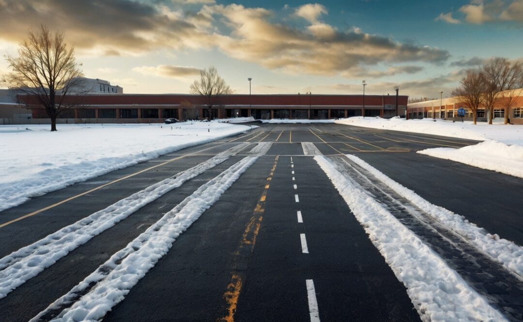 Maintaining Parking Lot Safety During Winter Months
